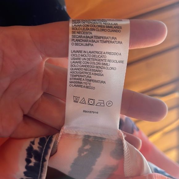 H by Halston tie dye maxi skirt with pockets - Picture 7 of 7